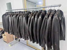 Load image into Gallery viewer, Women Distress Genuine Leather Jacket Spring New Style Vintage Cowhide Leather Jacket