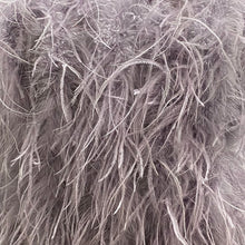 Load image into Gallery viewer, Women Gilet Genuine Ostrich Feather Fur Long Vest