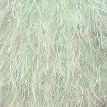 Load image into Gallery viewer, Women Gilet Genuine Ostrich Feather Fur Long Vest