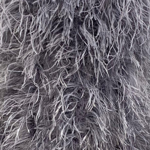 Women Gilet Genuine Ostrich Feather Fur Long Vest