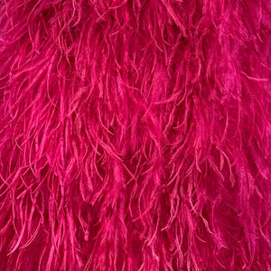 Women Gilet Genuine Ostrich Feather Fur Long Vest