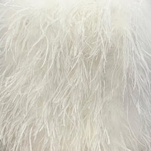 Load image into Gallery viewer, Women Gilet Genuine Ostrich Feather Fur Long Vest