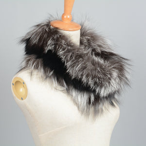 New Real Fox Fur Scarves Winter Thick Warm Shawl Natural Fur Muffler