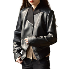 Load image into Gallery viewer, Real Leather Jackets 2022 New Styles Women Leather Coat Blazer Black Spring Autumn Lady Clothes FG3952