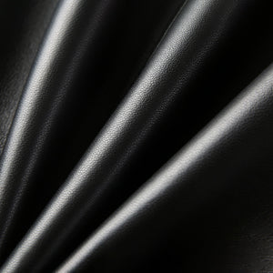 Women Cropped Leather Pants Loose Pencil Pants Solid Sheepskin Harem Pants 2022 New SY3987