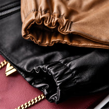 Load image into Gallery viewer, Women Spring Genuine Vegetable Tanned Leather Jackets Lady Retro Sheepskin Coats Female Vintage Jacket Autumn Clothes CL4018