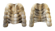 Load image into Gallery viewer, Lady Luxury Fox Fur Coat 2022 New Long Sleeve Fluffy Short Style Overcoat Winter Warm 4904