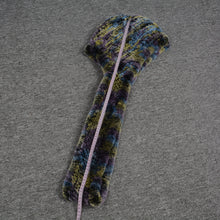 Load image into Gallery viewer, Real Rex Rabbit Fur Scarf Women Windproof Hat Luxury Multicolor Shawl