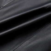 Load image into Gallery viewer, Women&#39;s Genuine Leather Sheepskin Skirt Solid Belt High Waist Slit Design Dress 2022 Autumn Winter New TF4717