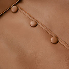 Load image into Gallery viewer, Women&#39;s Leather Sheepskin Skirt A-line Belt Button Commuter Asymmetric Design 2022 Autumn Winter New TF4748