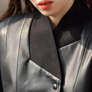 Real Leather Jackets 2022 New Styles Women Leather Coat Blazer Black Spring Autumn Lady Clothes FG3952