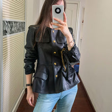 Load image into Gallery viewer, Genuine Sheep Leather Jacket Women New O-Neck Leather Coats Spring Autumn Fashion Style Pocket CL4014