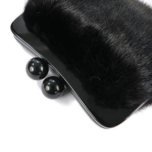Load image into Gallery viewer, 2022 New Fashion Mink Fur Handbag Women&#39;s Clutch Bag Luxury Designer Handbag Wedding Purse 8841
