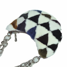 Load image into Gallery viewer, 2022 New Lady Fashion Multicolor Shoulder Bags Real Mink Fur Handbags Purse Bags 7979