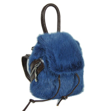 Load image into Gallery viewer, 2022 New Fashion Women&#39;s Real Mink Fur Shoulder Bags Genuine Leather Backpack Lady High Quality 7977