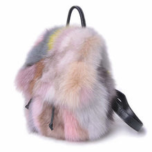 Load image into Gallery viewer, 2022 New Women&#39;s Fashion Fox Fur Handbag Lovely Mixed Color Messenger Bags Lady Shoulder Bag Large Capacity Totes 7965
