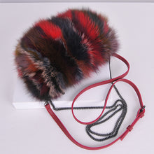 Load image into Gallery viewer, 2022 Women&#39;s Luxury Fox Fur Handbags Female Soft Warm Fur Shoulder Bag Fluffy Crossbody Bags 8807