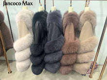 Load image into Gallery viewer, Women&#39;s Genuine Sheepskin Leather Jackets Winter Thick Warm Overcoats