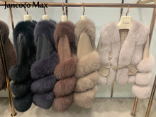 Load image into Gallery viewer, Women&#39;s Genuine Sheepskin Leather Jackets Winter Thick Warm Overcoats