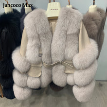 Load image into Gallery viewer, Women&#39;s Genuine Sheepskin Leather Jackets Winter Thick Warm Overcoats