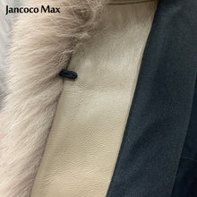Load image into Gallery viewer, Women&#39;s Genuine Sheepskin Leather Jackets Winter Thick Warm Overcoats