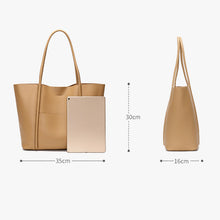 Load image into Gallery viewer, 2022 Spring New Arrivals Women Large Capacity Tote Bags Lady Luxury Real Leather Hand Bags Shoulder Bags 4367