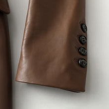 Load image into Gallery viewer, Women 2022 New Leather Trench Coats Lady Fashion Streetwear Genuine Leather Jacket Long Full Sleeve Female Clothing CL4872
