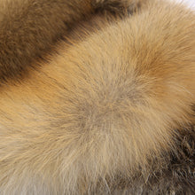 Load image into Gallery viewer, Women&#39;s Real Fox Fur Knitted Coat with Big Collar