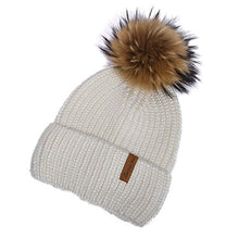 Load image into Gallery viewer, Jancoco Max Womens Winter Hat Pom Pom Beanie Knitted Hat