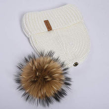 Load image into Gallery viewer, Jancoco Max Womens Winter Hat Pom Pom Beanie Knitted Hat
