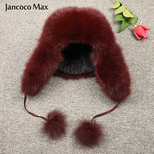 Load image into Gallery viewer, Winter Trapper Hat for Women - Bomber Hat Thick Warm Windproof Fur Hat