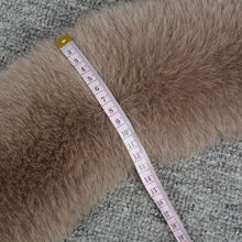 Load image into Gallery viewer, Real Fox Fur Collar Scarf Women &amp; Men Spring Winter Warm Mocca Shawl