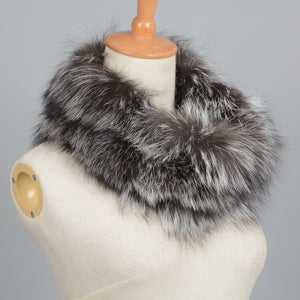 New Real Fox Fur Scarves Winter Thick Warm Shawl Natural Fur Muffler