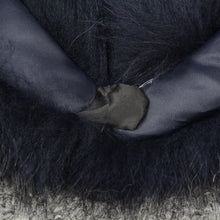 Load image into Gallery viewer, Real Raccoon Fur Collar Women&#39;s Magnetic Shawl Navy Neckwear