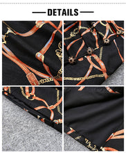 Load image into Gallery viewer, Lady Leather Skirts Genuine Sheepskin Printed Pleated Slit Sexy Hip Wrap Mid-Length Skirt 2022 Autumn Winter New TF4749