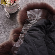Load image into Gallery viewer, Lady Real Fox Fur Coat Short Jacket Coffee Frosted
