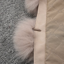 Load image into Gallery viewer, Real Fox Fur Gilet Women Winter Genuine Soft Natural Fur Long 5 Rows Mocca Vest