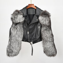 Load image into Gallery viewer, Women Genuine Sheepskin Leather Jacket Winter Real Fur Coats