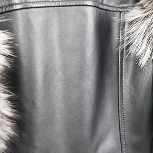 Women Genuine Sheepskin Leather Jacket Winter Real Fur Coats