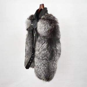 Women Genuine Sheepskin Leather Jacket Winter Real Fur Coats