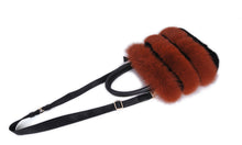 Load image into Gallery viewer, 2022 New Women&#39;s Fashion Fox Fur Handbag Fluffy Messenger Bag Ladies Winter Shoulder Bag Large Capacity Tote 8813