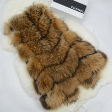 Load image into Gallery viewer, Lady Real Raccoon Fur Vest Winter New Style Gilet Natural Fur Waistcoat