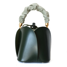 Load image into Gallery viewer, Lady Designer Style Bucket Bags 2022 New Handbags Luxury Real Leather Shoulder Bag For Women Floral Handle 4410