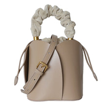 Load image into Gallery viewer, Lady Designer Style Bucket Bags 2022 New Handbags Luxury Real Leather Shoulder Bag For Women Floral Handle 4410