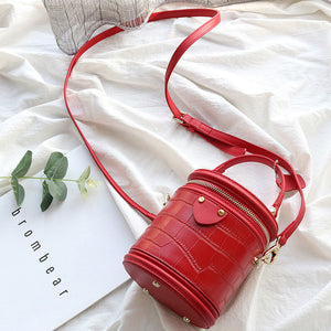 2022 Lady Fashion Bags Bucket Handbags Genuine Cow Leather Cross Shoulder Bags Tote 4411