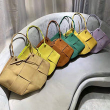 Load image into Gallery viewer, Lady Stylish Leather Bags 2022 New Women Cow Nubuck Leather Large Capacity Tote Shoulder Bags 4354
