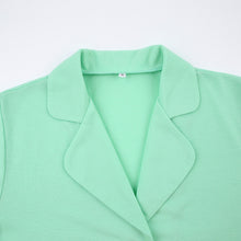 Load image into Gallery viewer, Women Pajamas Set 2 Piece Full Sleeve Trouser Nightwear Cozy Green Pajamas