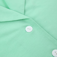 Load image into Gallery viewer, Women Pajamas Set 2 Piece Full Sleeve Trouser Nightwear Cozy Green Pajamas
