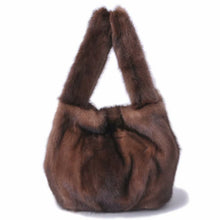 Load image into Gallery viewer, 2022 New Women Fashion Mink Fur Handbags Lady Luxury Tote Bags Shoulder Fluffy Large Capacity 7972