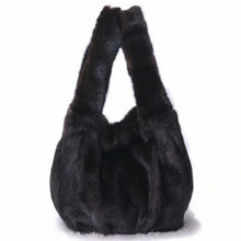 Load image into Gallery viewer, 2022 New Women Fashion Mink Fur Handbags Lady Luxury Tote Bags Shoulder Fluffy Large Capacity 7972